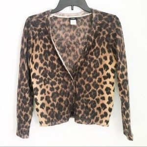 J.Crew Cheetah Print Cardigan